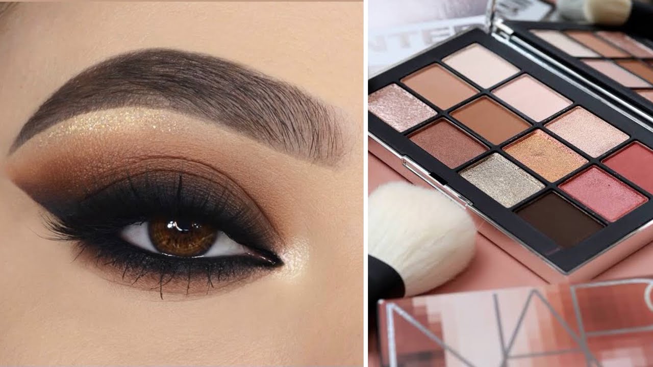 Easy way to create a Smokey eye for hooded eyes || @Minasmakeup 