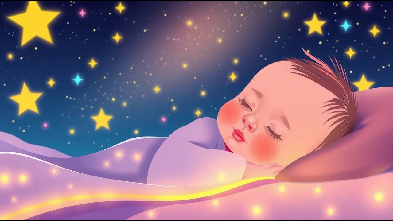 Harp & Sea Dreams 🎶 Soothing Baby Sleep Music