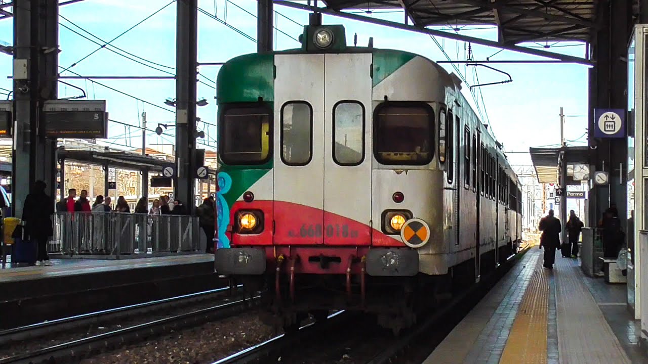ALn 668 e 663 FER in viaggio sulla PARMA - SUZZARA a Marzo 2024 N.1/3
