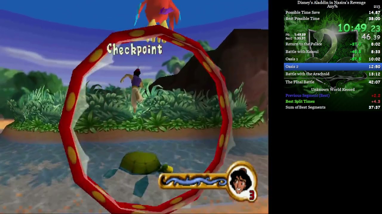 Disney's Aladdin in Nasira's Revenge - 38:07 [Former WR]