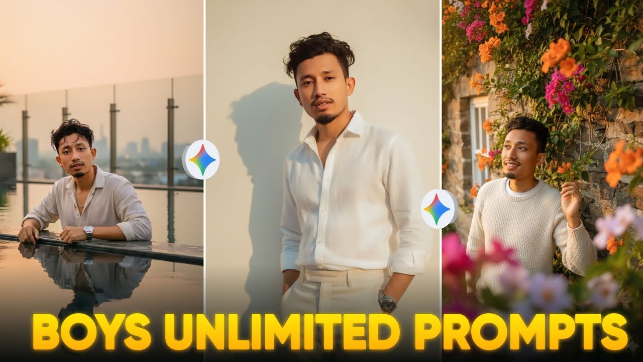 Create Viral Retro Vintage Photos for Boys with AI | Google Ai Gemini Prompt ( UNLIMITED ) #tutorial