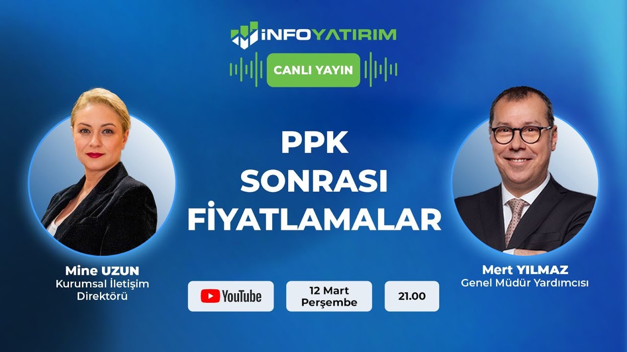 #CANLI PPK Sonrası Fiyatlamalar | Mert Yılmaz Yorumluyor | İnfo Yatırım