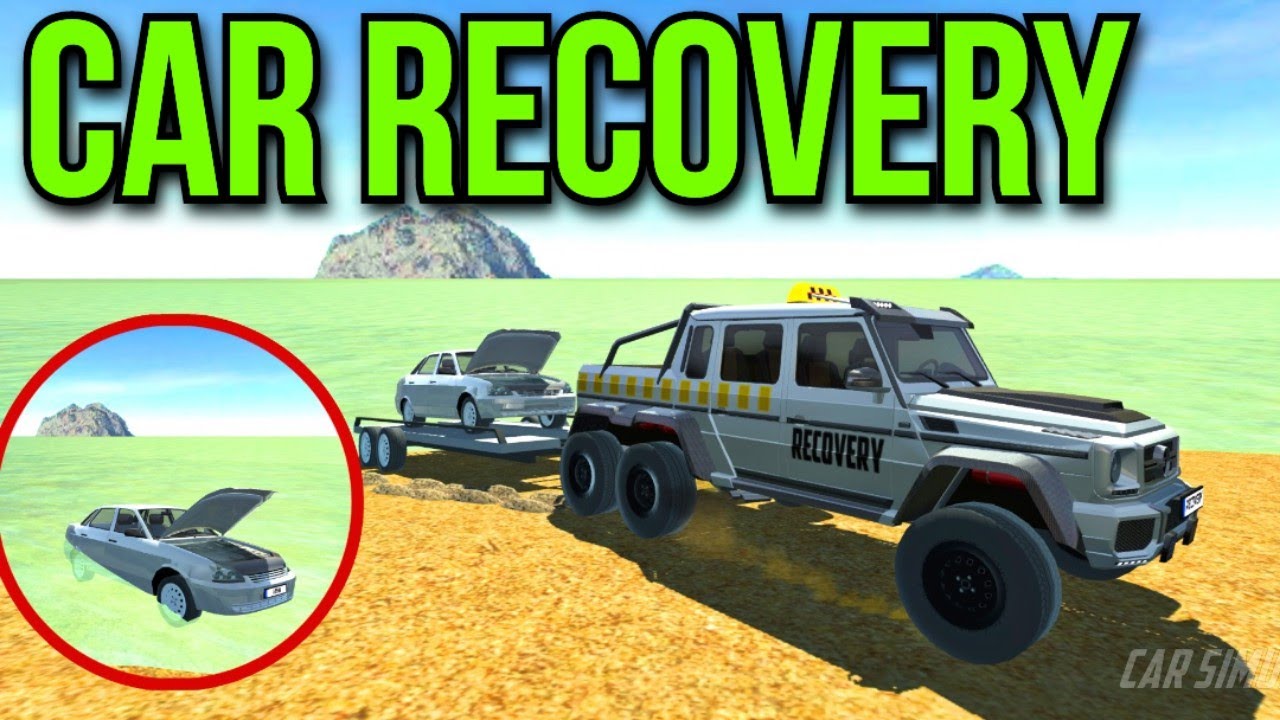 Breakdown Car Recovery in Car Simulator 2