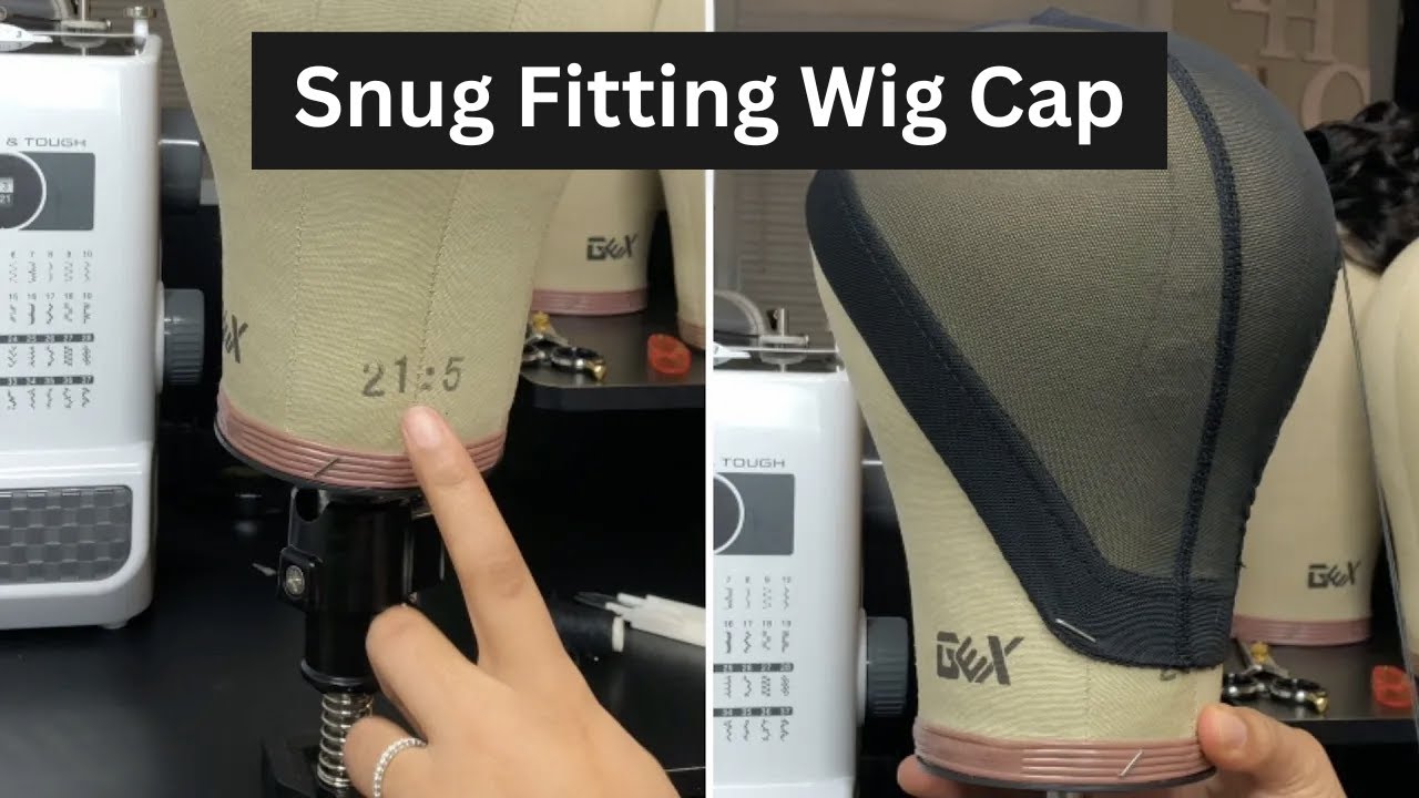 How To Resize Wig Cap For Smaller Head Sizes | Wig Making Tips