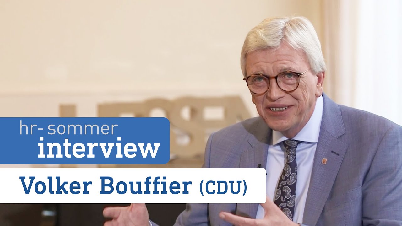 Sommerinterview mit Volker Bouffier (CDU) | 2021