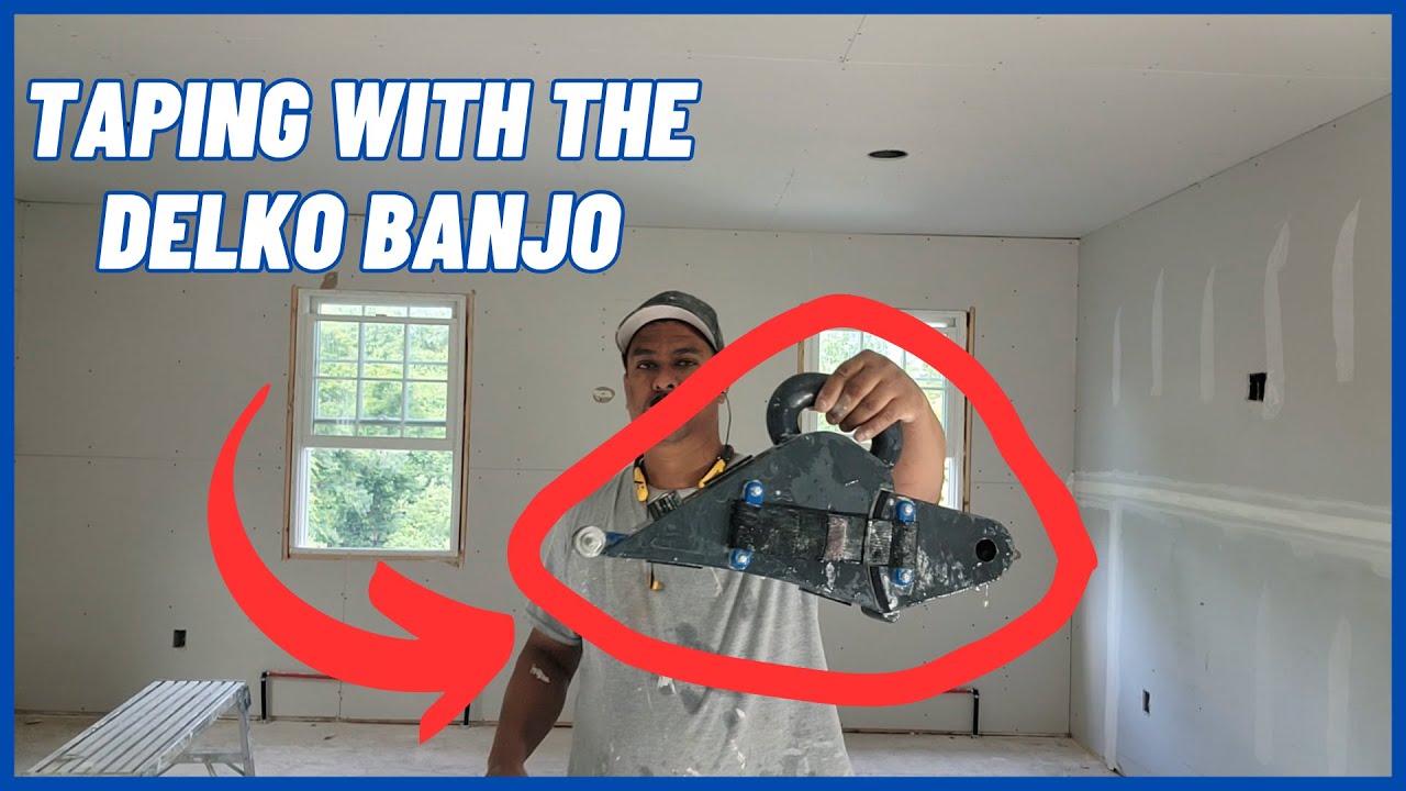 One of many WEAPONS for hand taping Drywall- Delko Banjo @DelkoTools