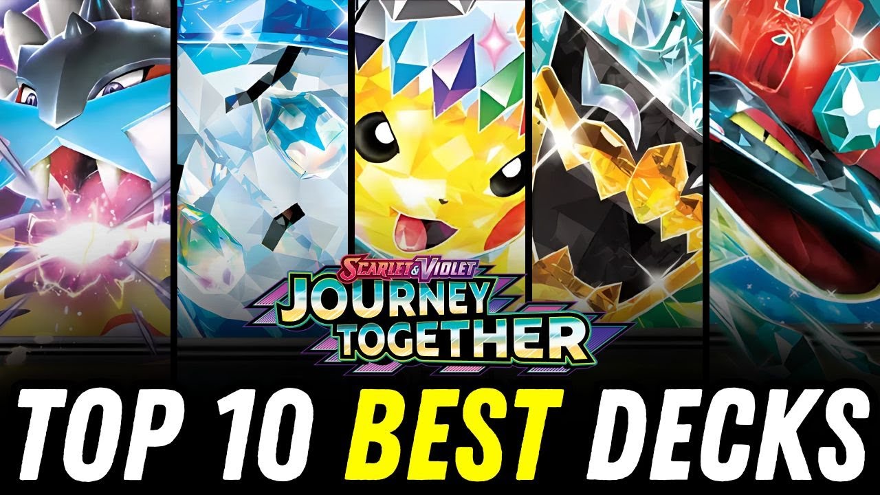 Top 10 Post Rotation Decks Pokemon TCG | Journey Together