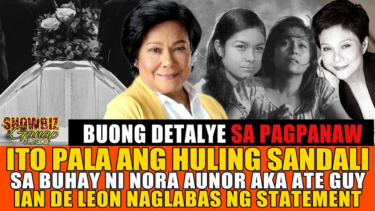 HULING SANDALI BAGO PUMANAW SI NORA AUNOR DINETALYE NG KANYANG ANAK NA SI KRISTOFFER IAN DE LEON