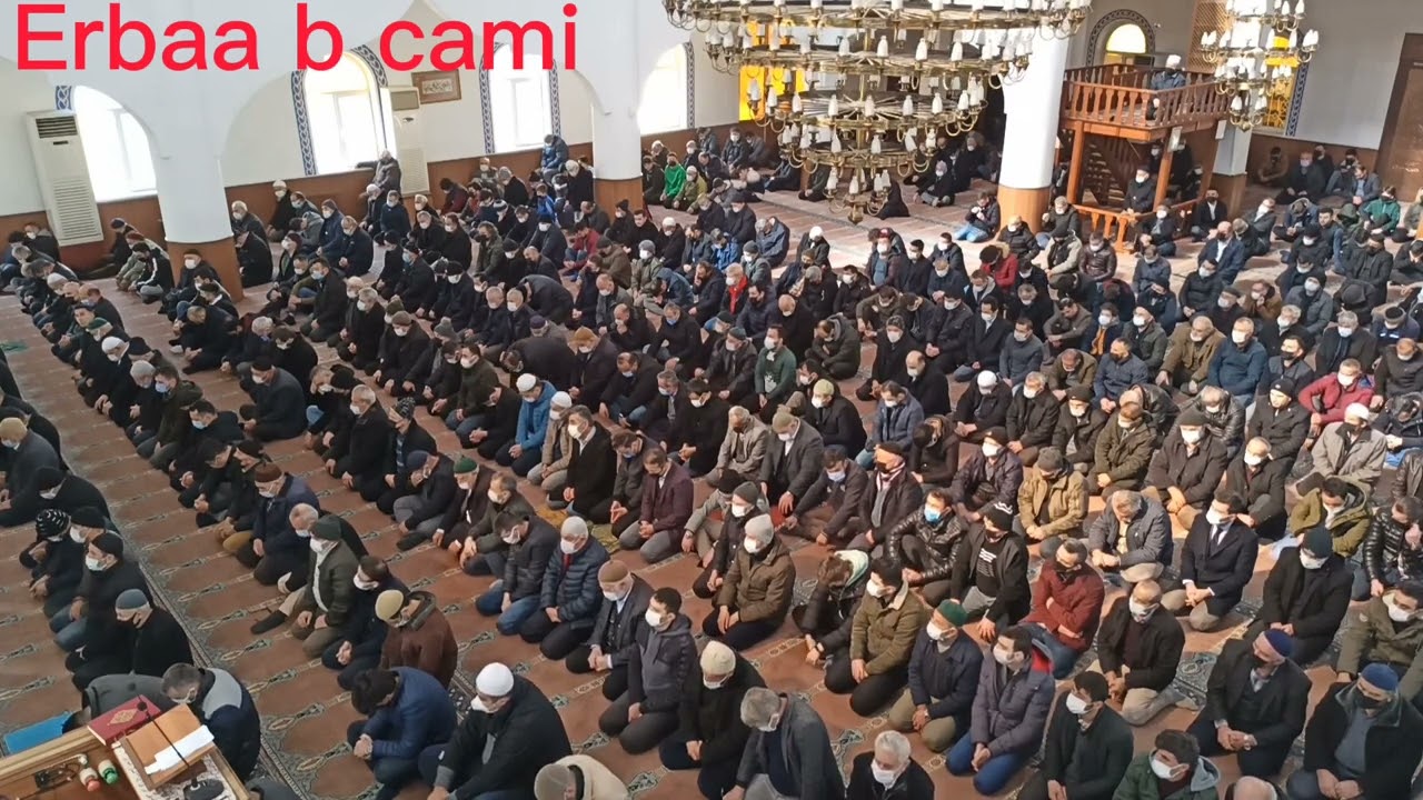 ERBAA BÜYÜK CAMİ MEHMET ALİ ŞAHİN KADİR ÖZKAN HÜSEYİN AKBULUT CUMA HUTBESİ VE CUMA NAMAZI11Şubat2022