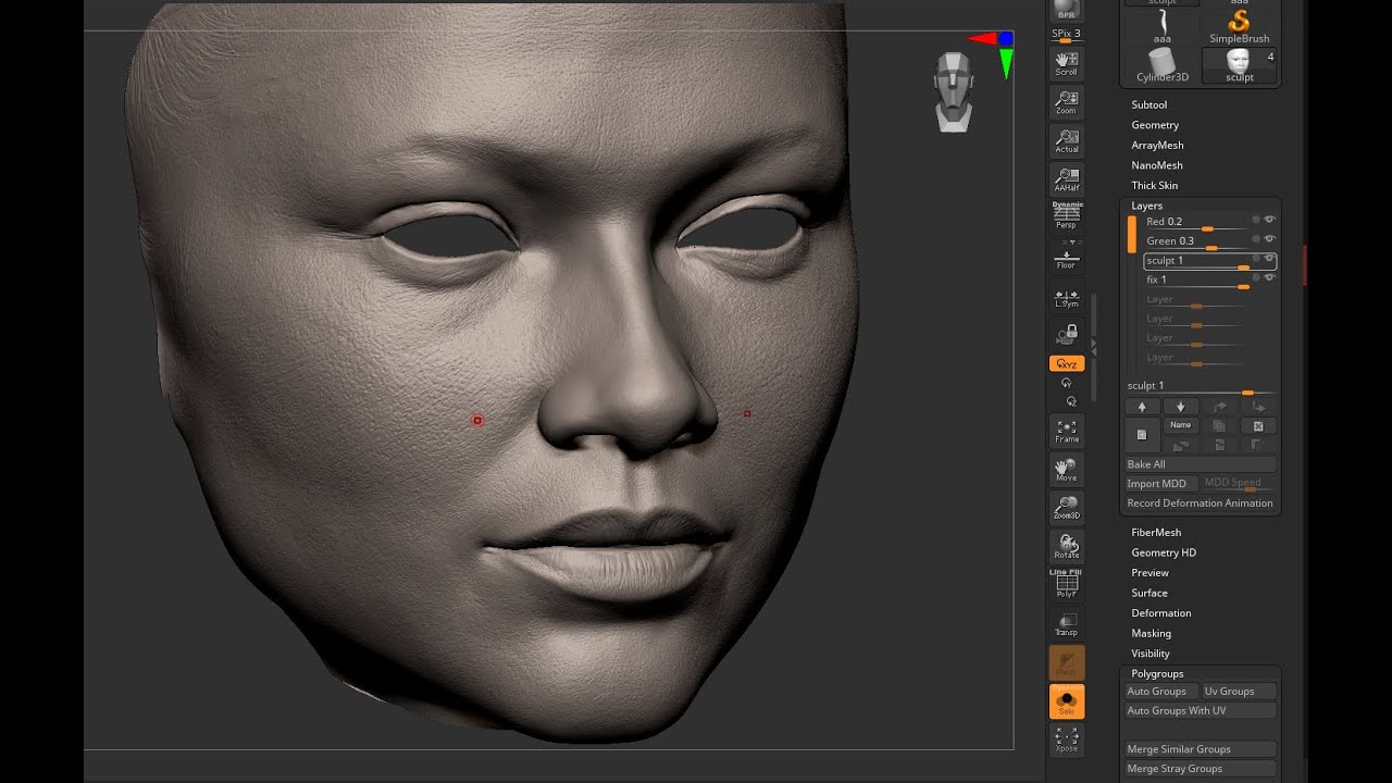 XYZ Workflow Part01 _ Zbrush