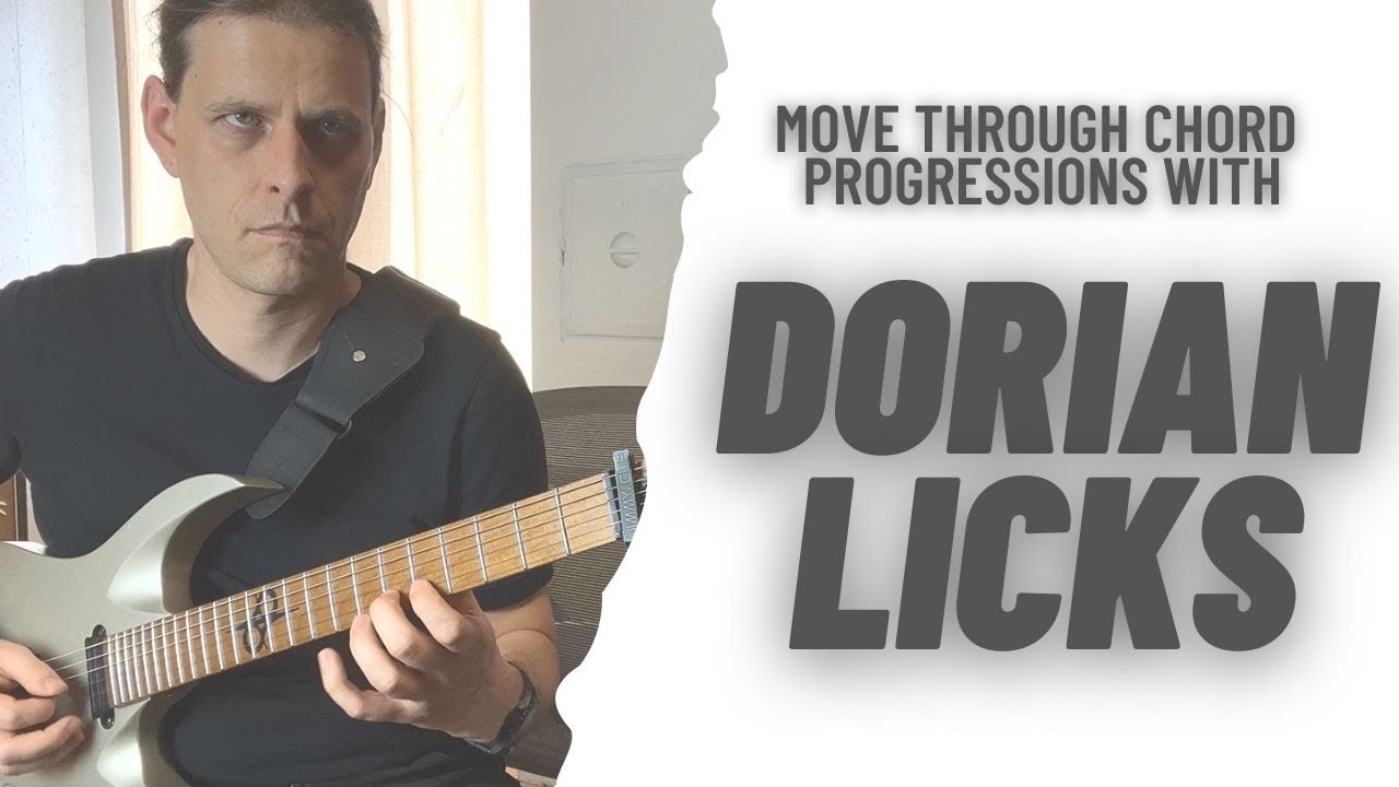 Modal Guitar Licks explained | tutorial, lesson and playalong