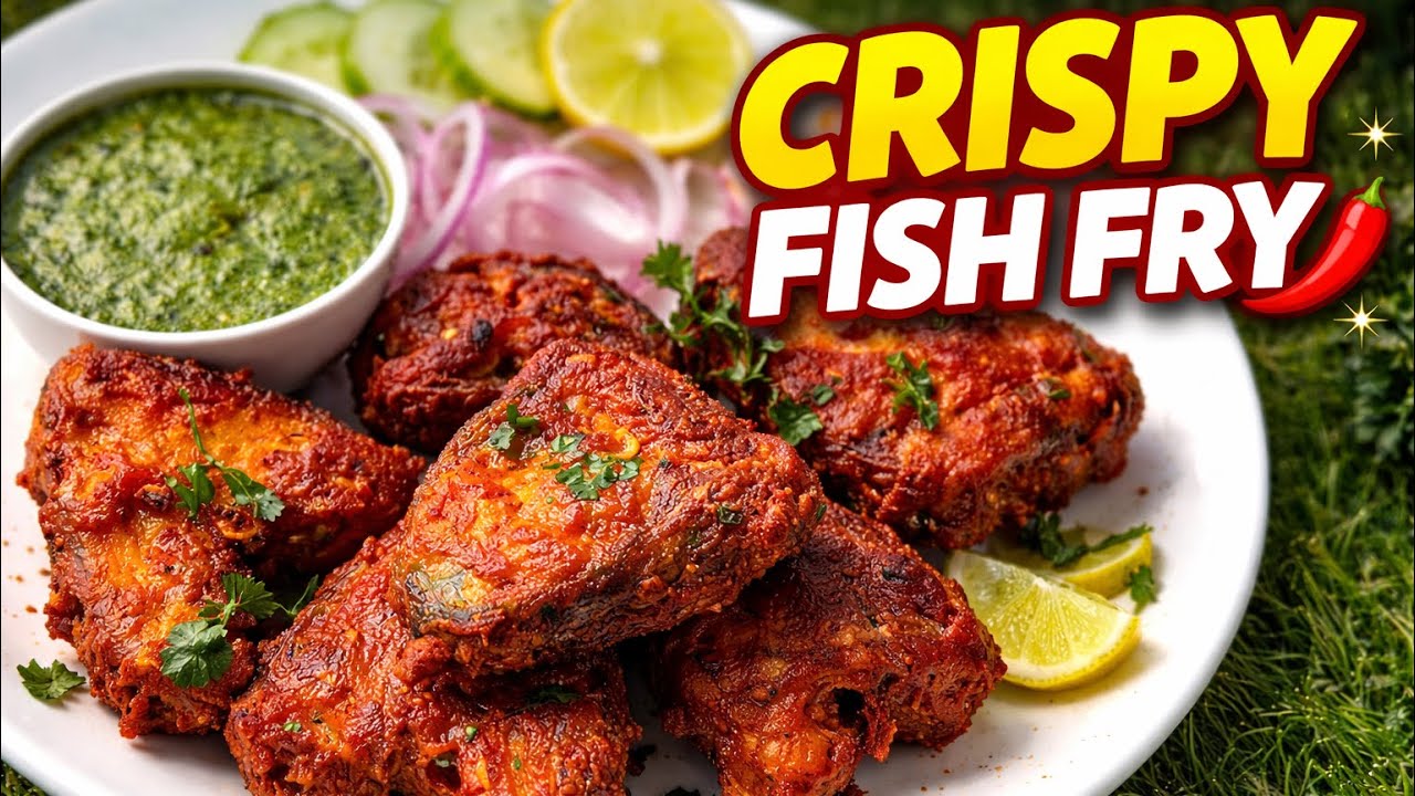 Hotel Style Fish Fry | Crispy Outside Juicy Inside | Fish Fry Recipe