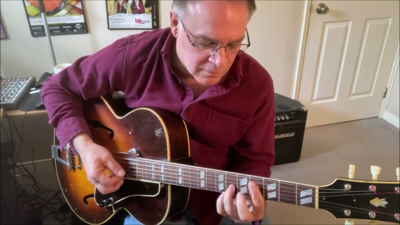 The Nearness of You (solo jazz guitar with free tab and notation)