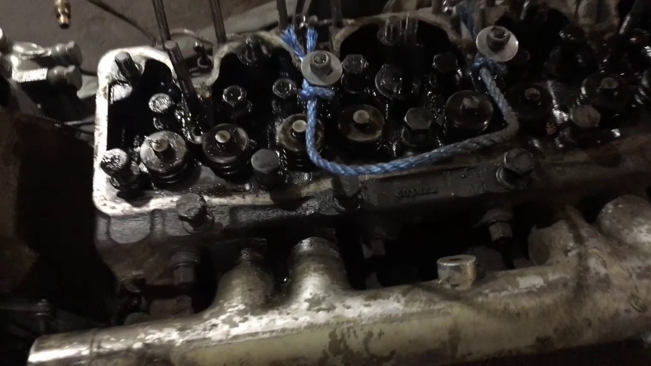 Ferguson 35, 4 cyl diesel motor renovering