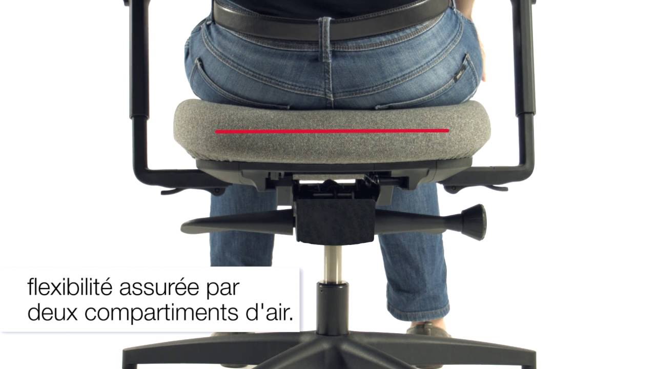 Giroflex 3D-Move assise &agrave; coussin d'air