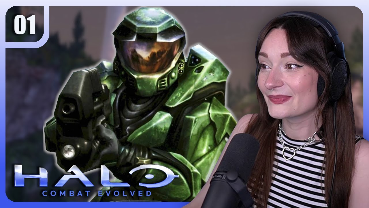 Playing HALO for the FIRST TIME EVER (I LOVE IT!) | Halo: Combat Evolved - Ep.1 | Let's Play