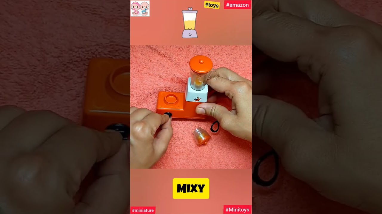 Amazon Finds: mini toy mixer grinder #amazon #shortsfeed #amazonfinds #youtubeshorts #toys #mini
