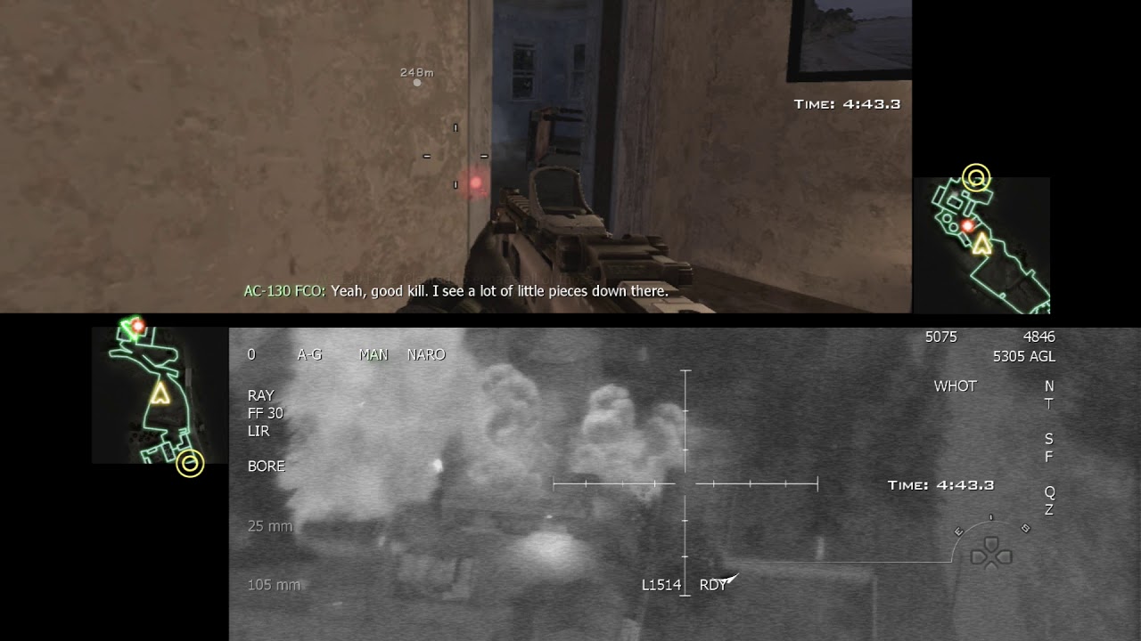 Call of Duty: Modern Warfare 2 | Spec Ops 3 Stars | Bravo 1: Overwatch (Solo)