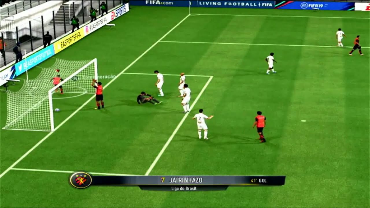 Liga Do Brasil Fifa 19 PS3 Atletico MG x Sport #fifa