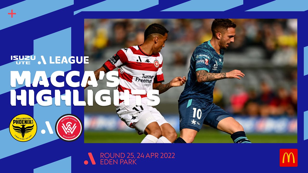 Wellington Phoenix v Western Sydney Wanderers - Macca's® Extended Highlights | Isuzu UTE A-League