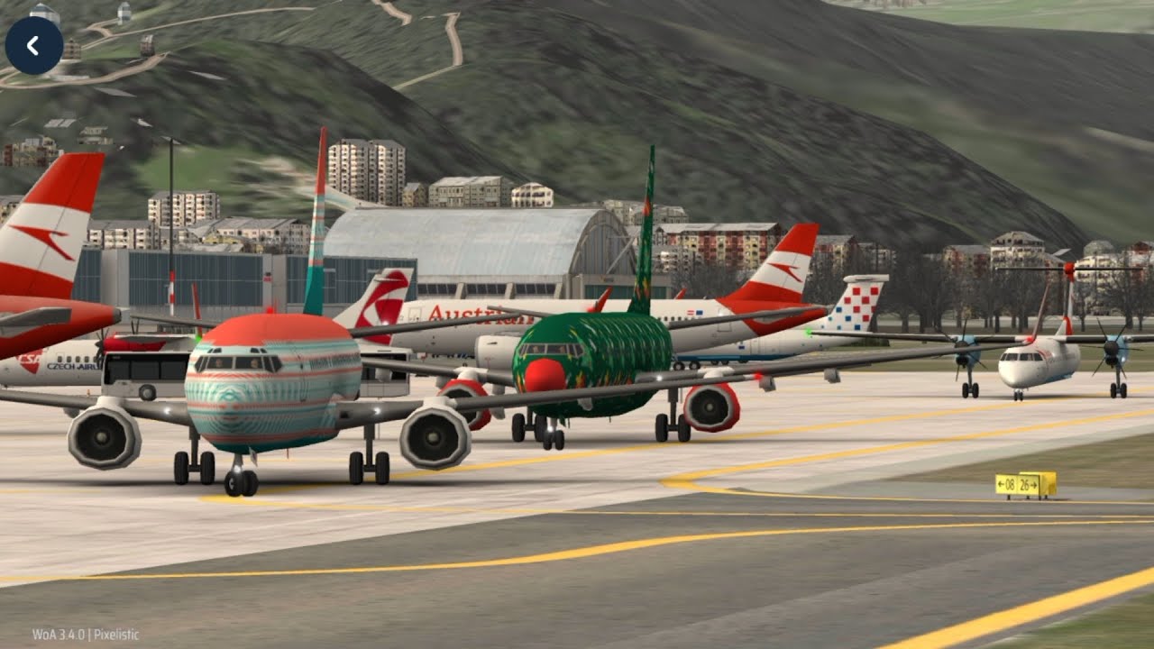 North Pole Special Contracts at Innsbruck Airport | World of Airports | Gameplay