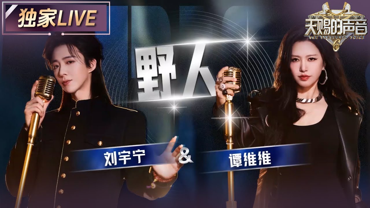 【独家LIVE】谭维维&刘宇宁俩人极具穿透力与感染力的声线交织 把《野人》的洒脱与不羁唱进人心  #天赐的声音6 EP3 20250502