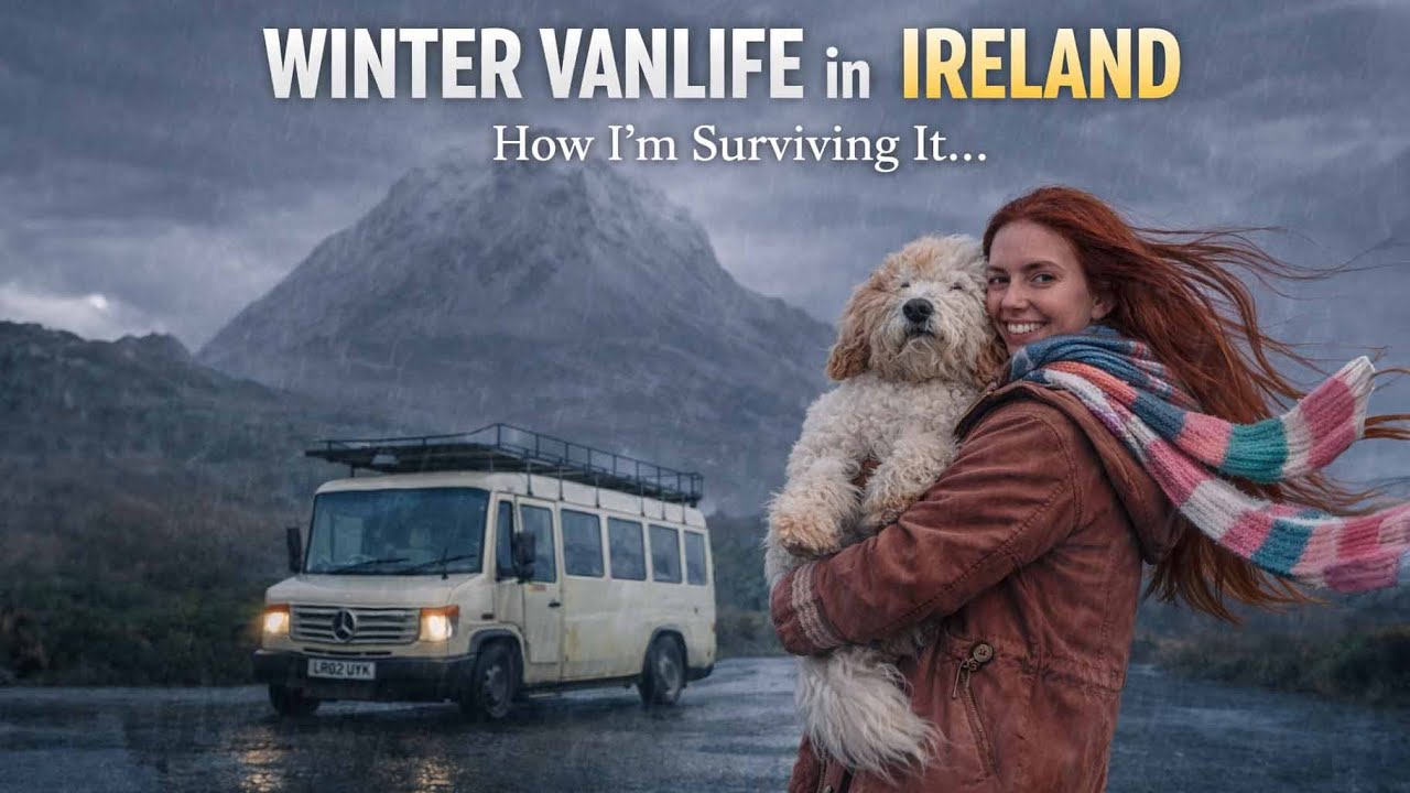 How I'm Surviving Winter, Living in a Van in Ireland 🌨🥶