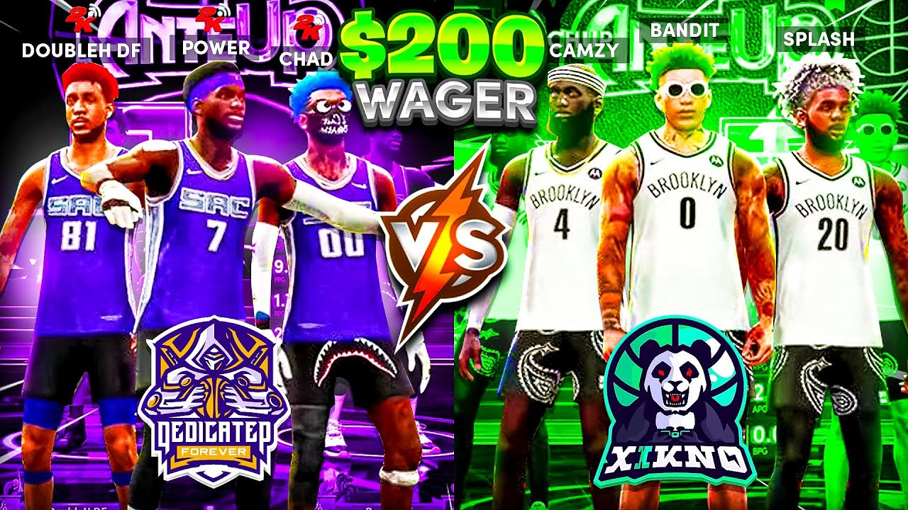 x I Kno CALLS OUT DF to a CLAN BATTLE WAGER for $200 (NBA 2K21)
