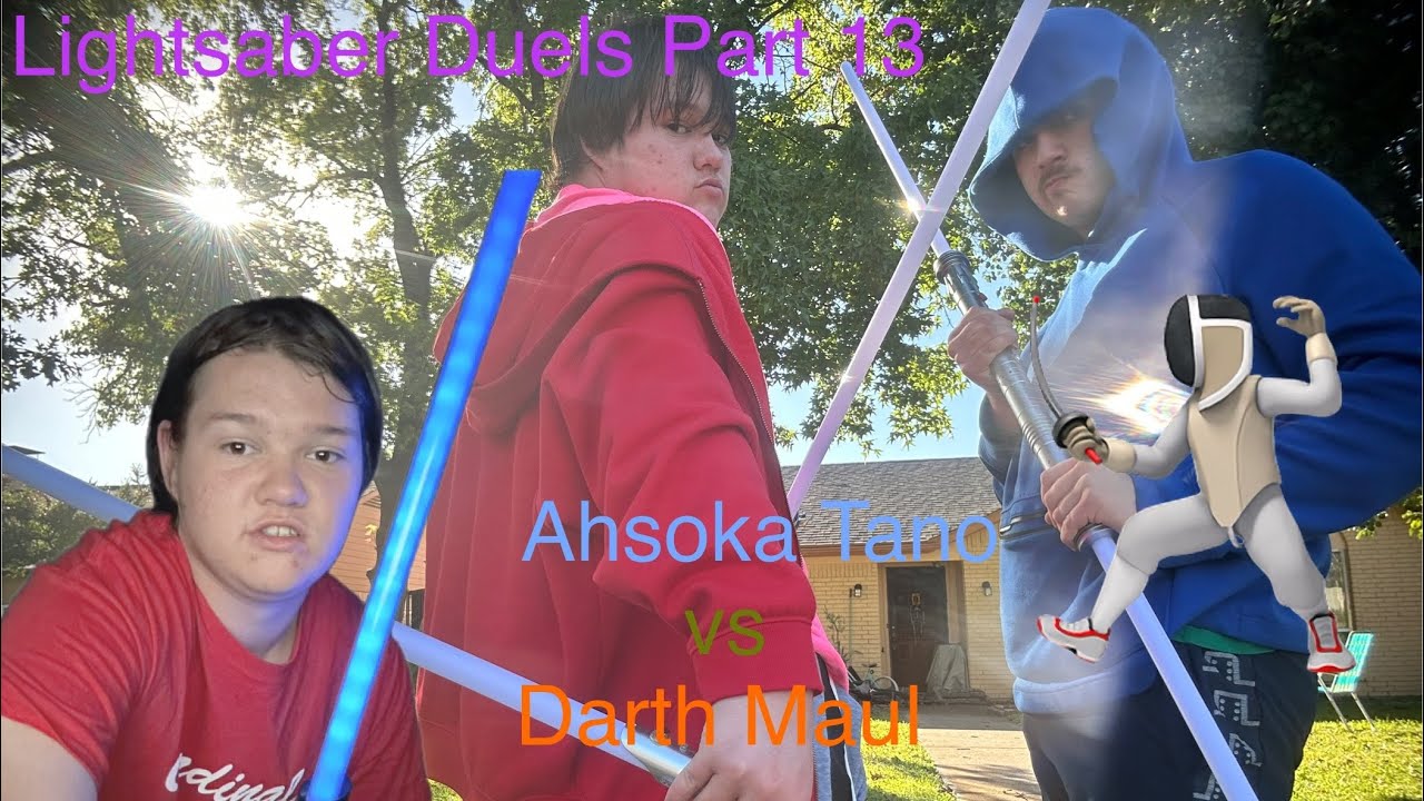 Lightsaber Duels Part 13 (Ahsoka Tano vs Darth Maul) #starwars #ahsokatano #darthmaul #lightsaber