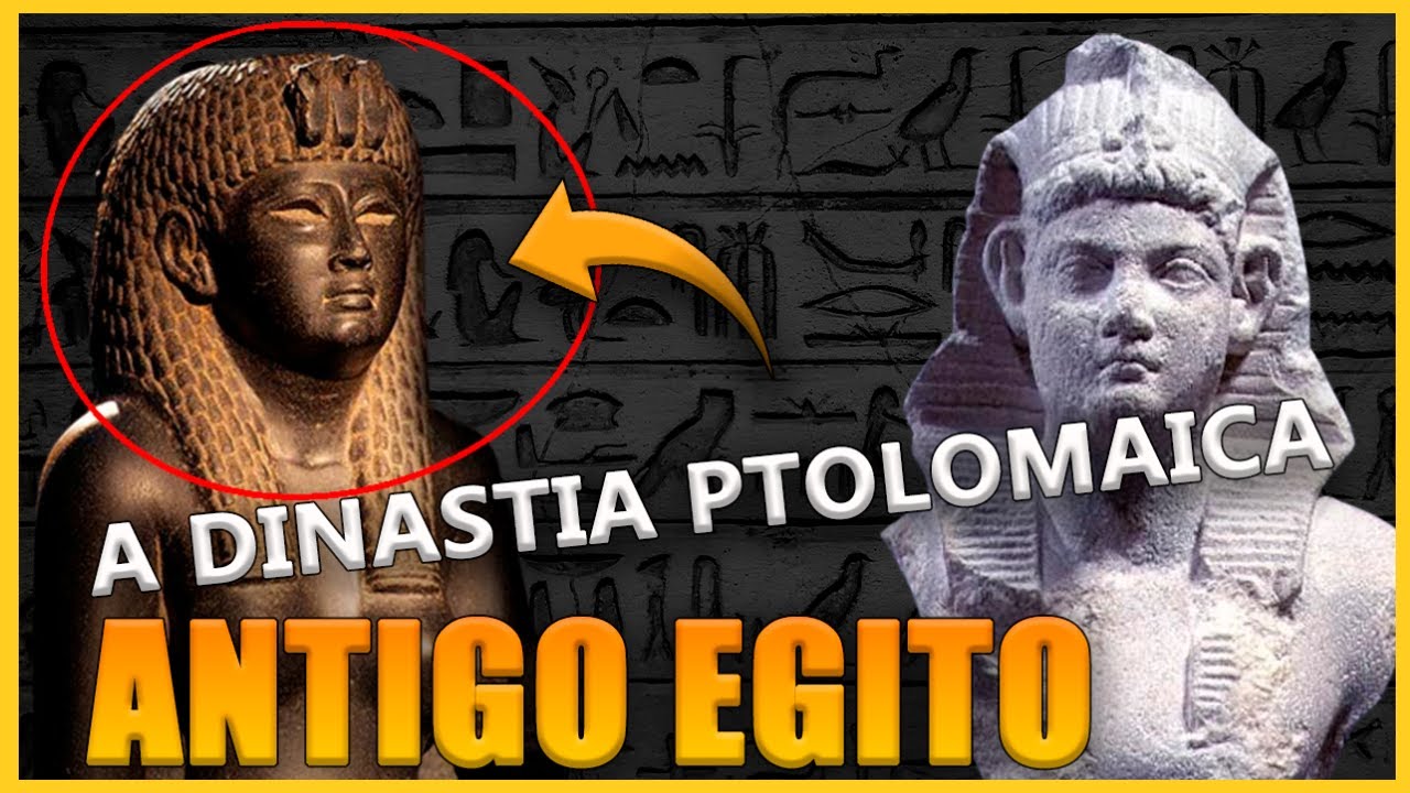 A Dinastia PTOLOMAICA do ANTIGO EGITO, quando os GREGOS foram FARAÓS