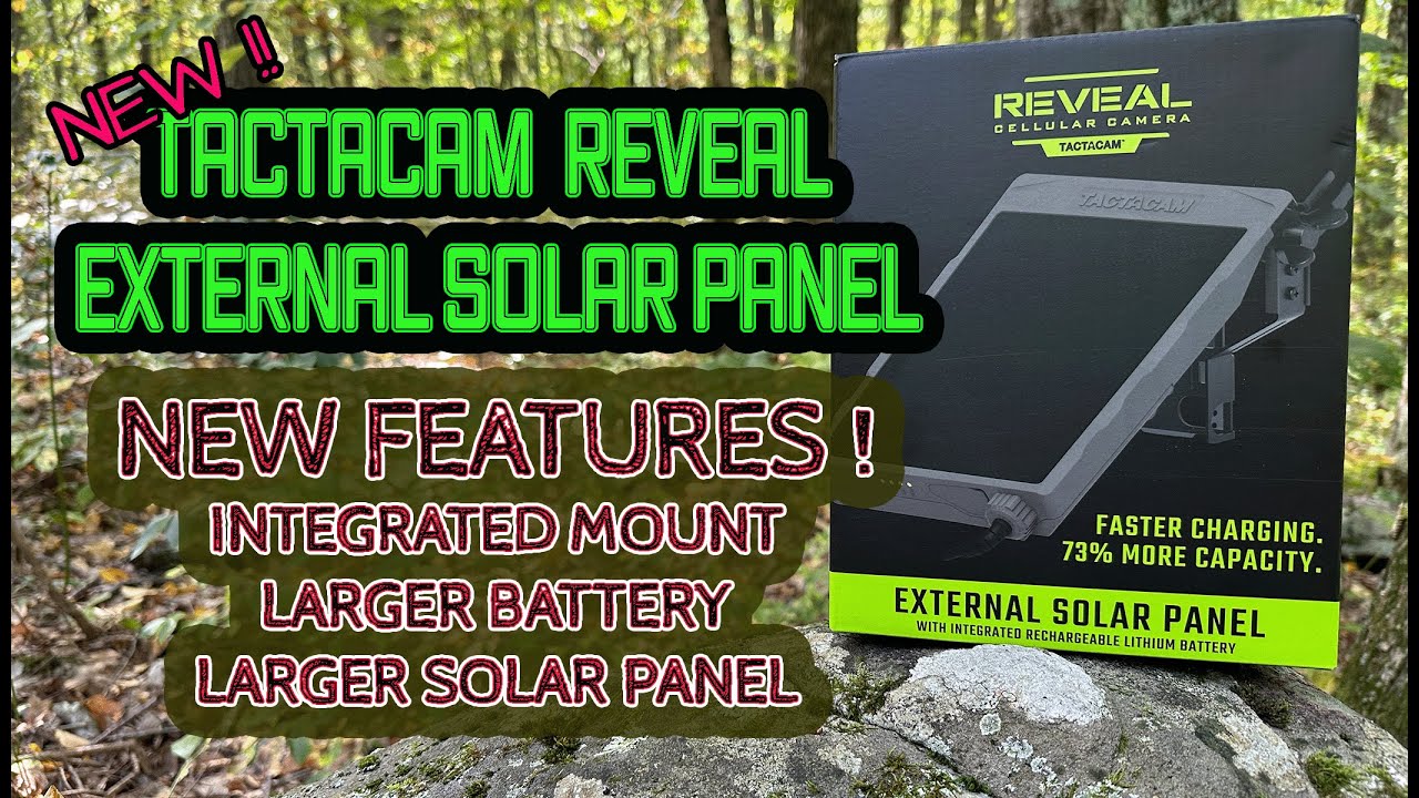 TACTACAM Solar Panel V2