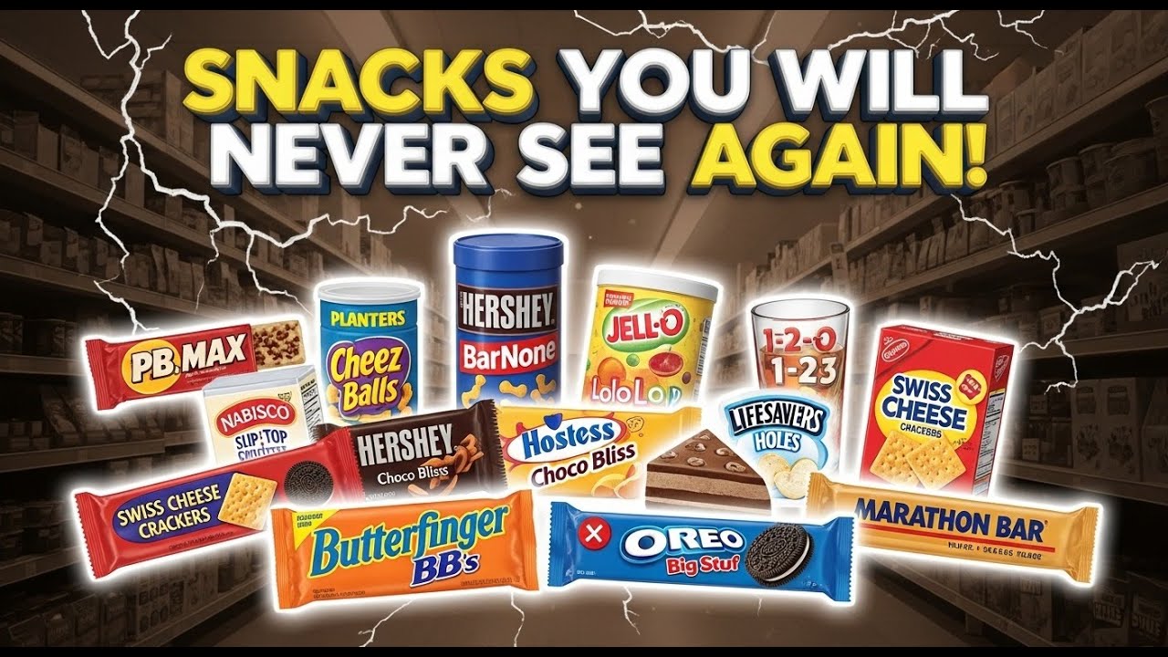 10 Discontinued Snacks You Will NEVER See Again (Boomer Nostalgia)