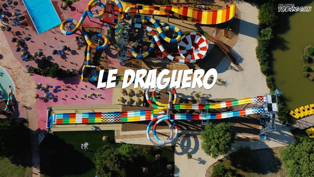Atlantic Toboggan parc aquatique en Vend&eacute;e : NOUVEAUT&Eacute; 2024 🚨 LE DRAGUERO