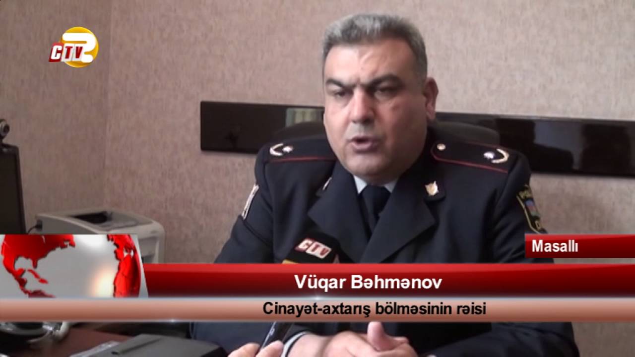 Masallı sakini öz evini qarət etdi