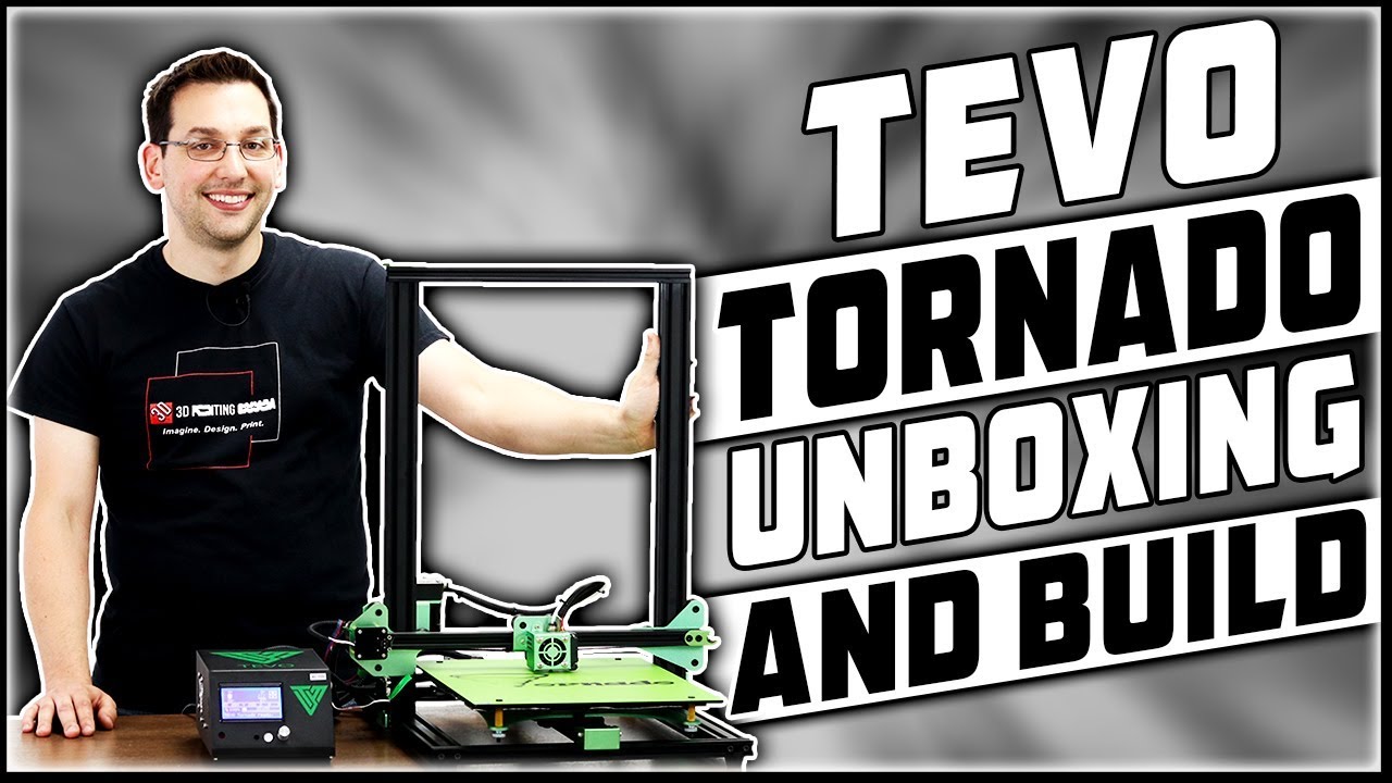 Tevo Tornado Unboxing, Build and Review