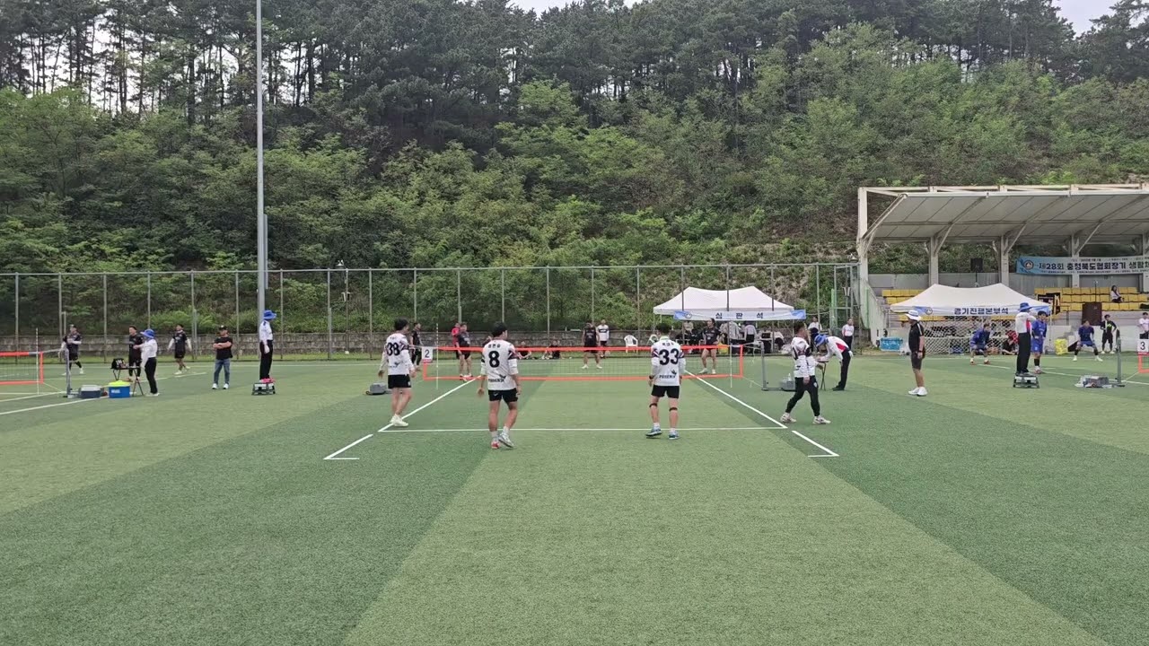 9/7일 충북협회장기 생활체육족구대회 관2부 결승전  청주불새vs DM혁신 
