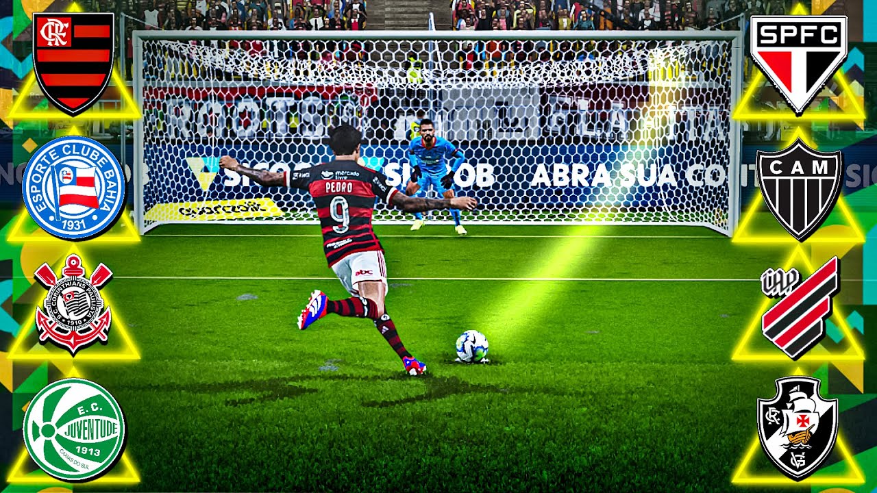 QUARTAS DE FINAIS DA COPA DO BRASIL DE PÊNALTIS !!EFootball 2024