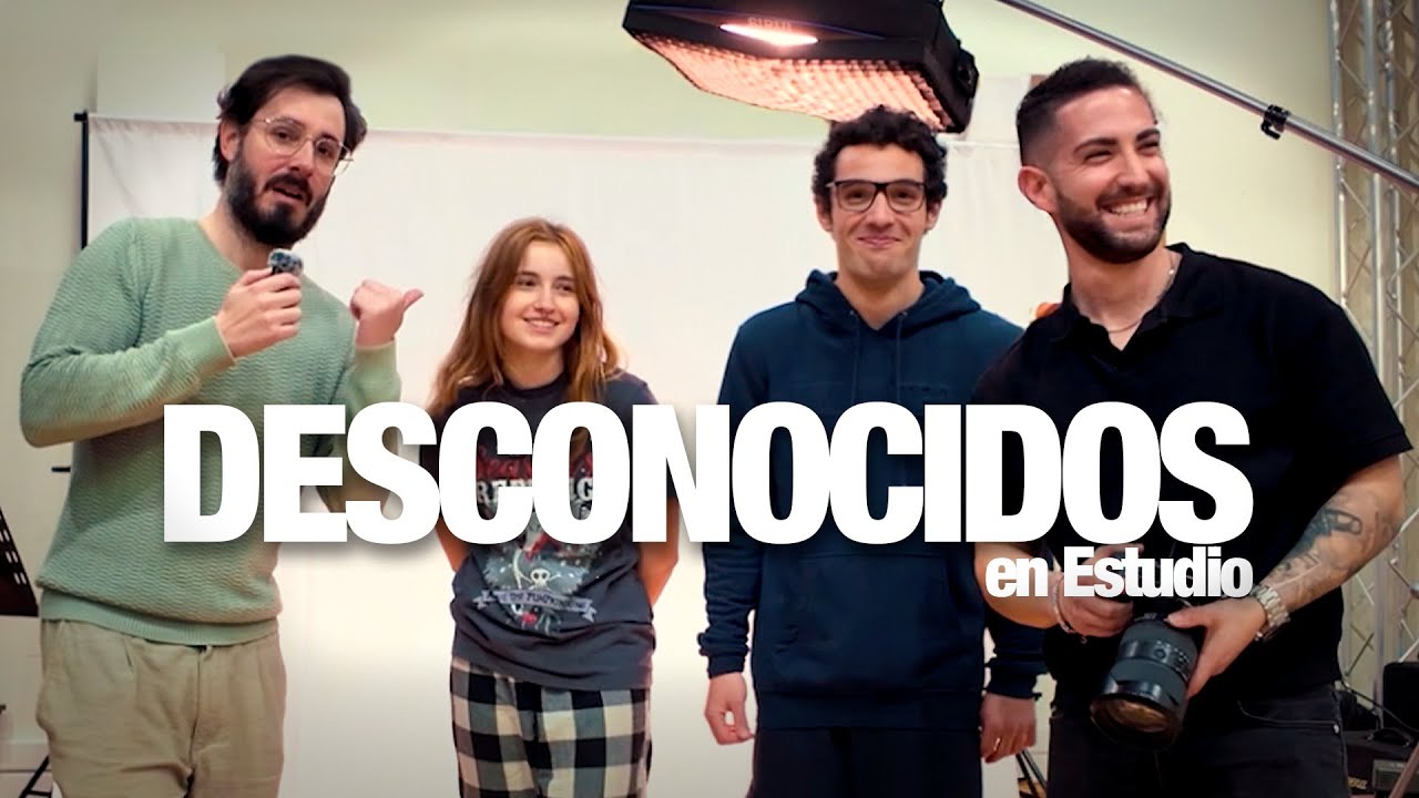 Fotos a DESCONOCIDOS en mi nuevo ESTUDIO FOTOGRÁFICO 📸