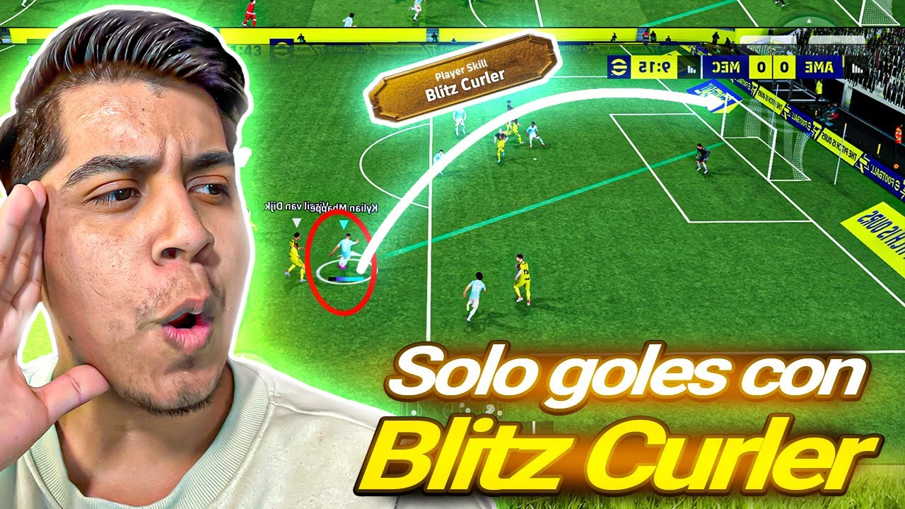 Solo puedo anotar con Blitz Curler&hellip; &iquest;Es Imposible? ⚽🔥