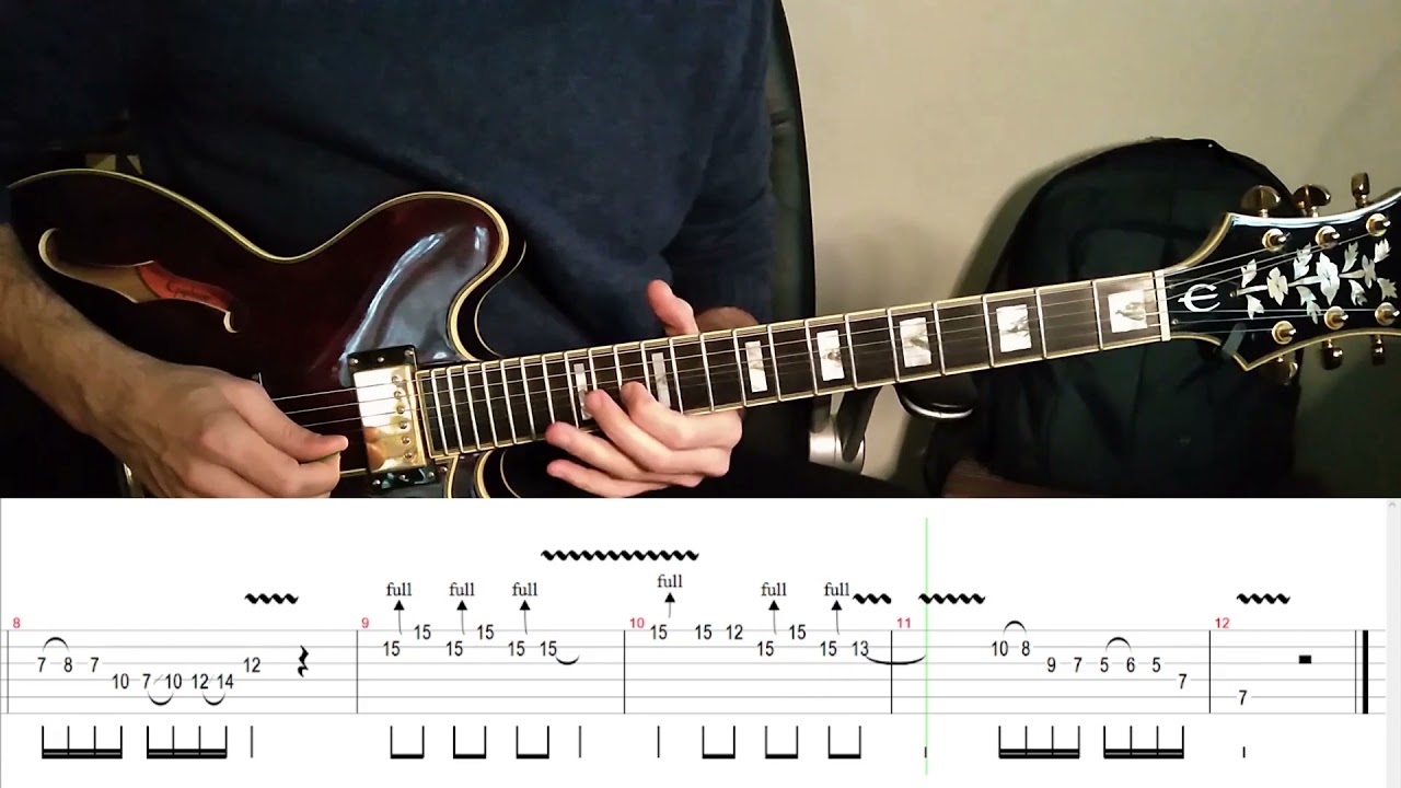 Howlin' Wolf - Killing Floor Solo Guitar Lesson (With Tab)