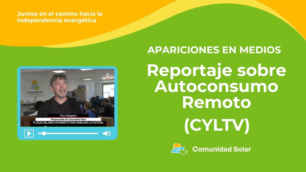Autoconsumo remoto CYLTV