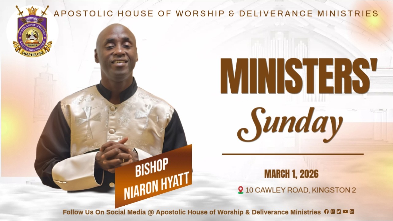 MINISTERS' SUNDAY - MARCH 1, 2026