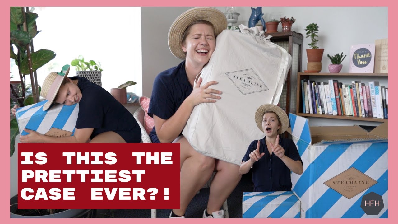 Finally getting my own Steamline luggage | HannahFlemingHill