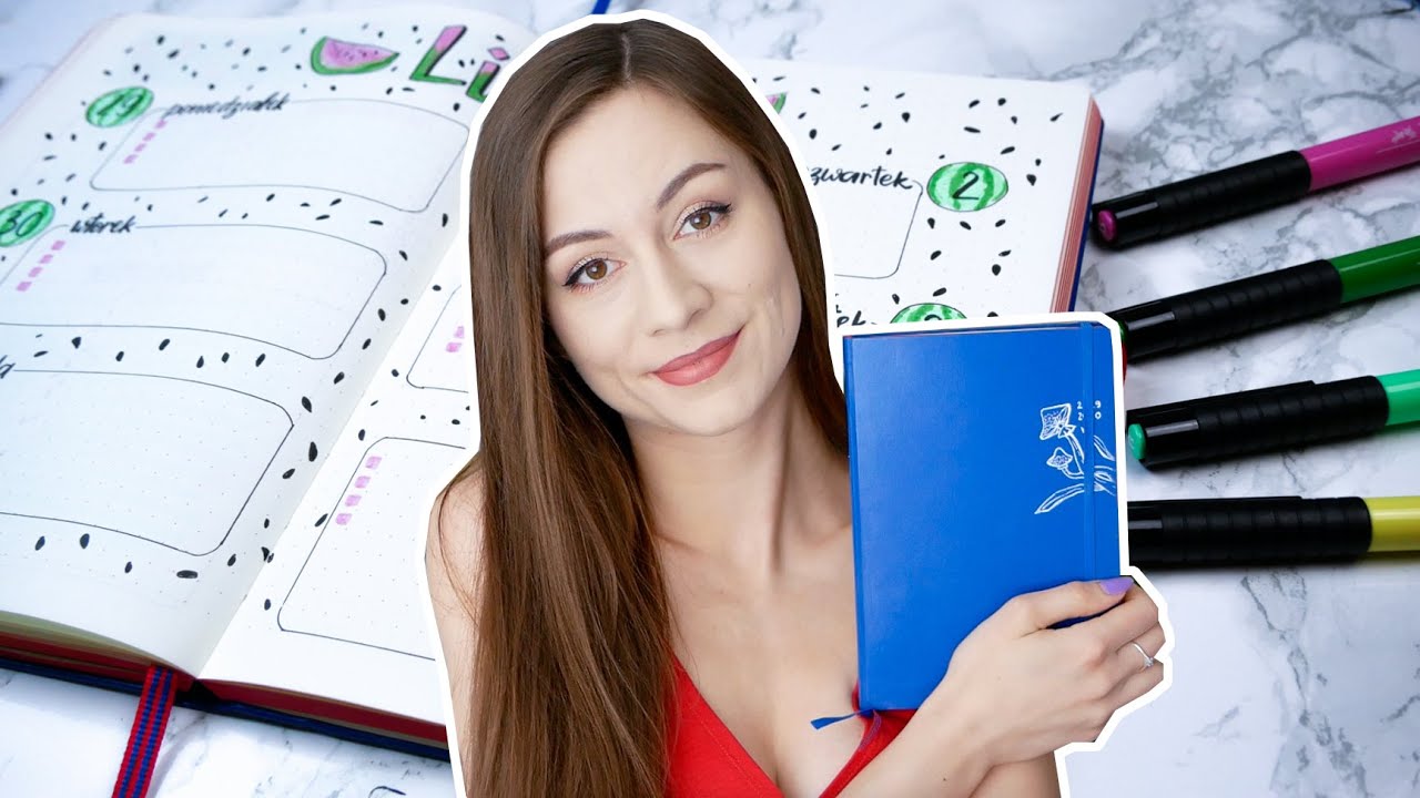ZAPLANUJ ZE MNĄ LIPIEC w Bullet Journal 2020