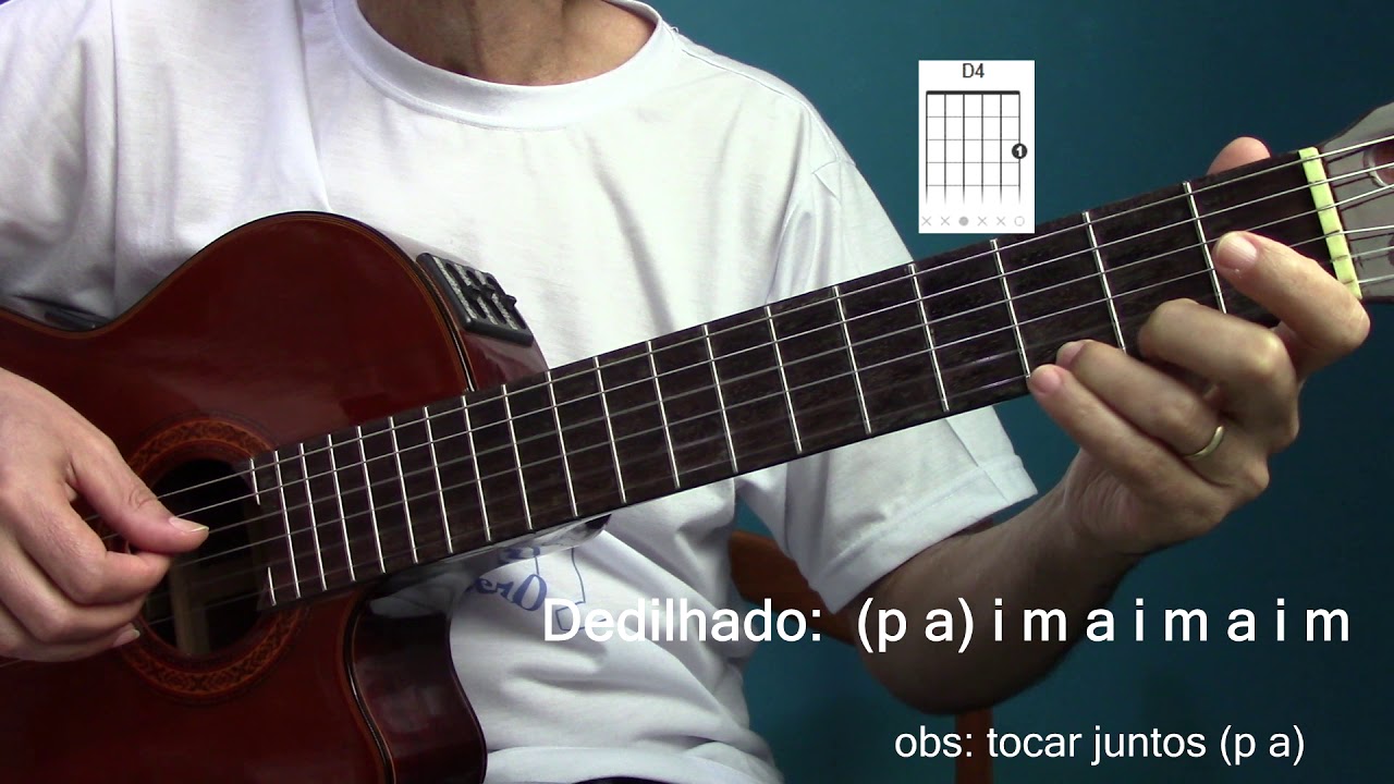 Vídeo aula da introdução da música Bandolins-