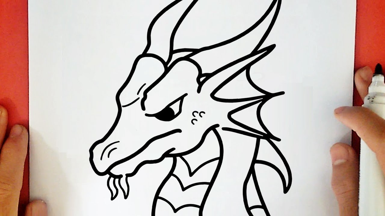COMO DIBUJAR UN DRAGON