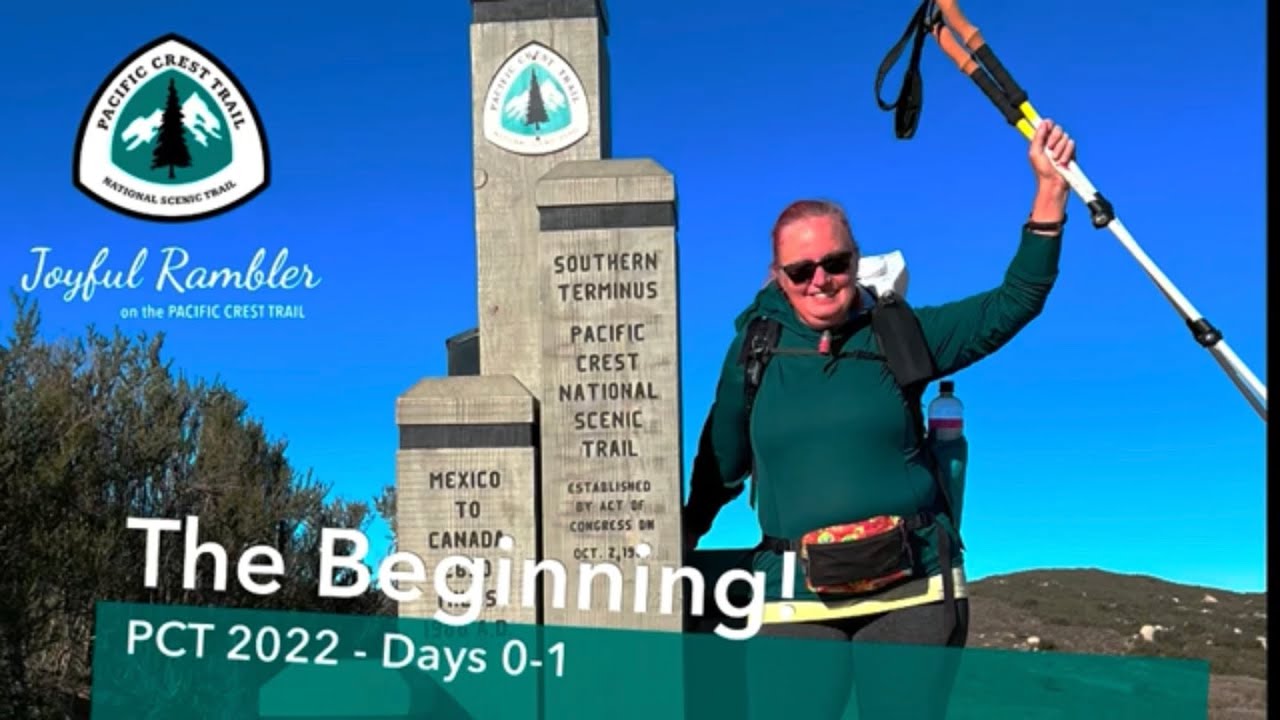 Starting the Pacific Crest Trail: PCT 2022 Days 0-1