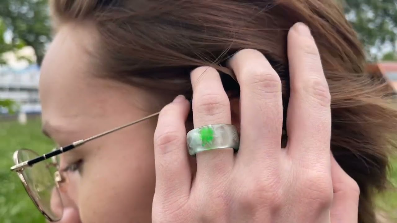 Кольцо Клевер 💚