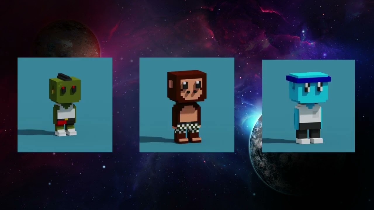 Vox 3D Friends (new NFT collection)