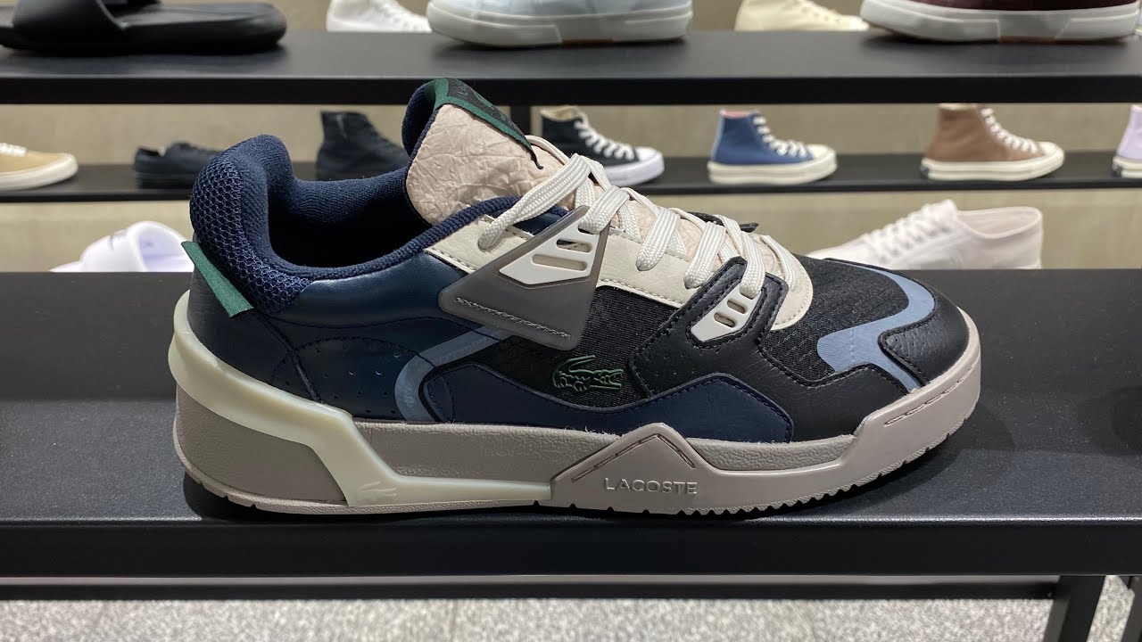 Lacoste Men’s LT Court 125 (Black/Navy) - Style Code: 45SMA0034075